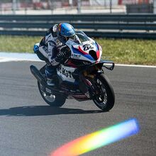 <![CDATA[ Miguel Oliveira no pódio na corrida húngara do Mundial de Superbikes ]]>