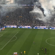 <![CDATA[ O exato momento em que o árbitro apita para o fim e o FC Porto se sagra campeão nacional ]]>