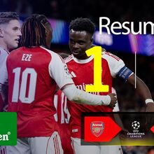 <![CDATA[ O resumo do Arsenal-At. Madrid: um golo e muita polémica ]]>