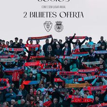 <![CDATA[ Sócios do Gil Vicente têm dois bilhetes de oferta para jogo com o Arouca ]]>
