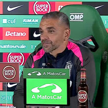 <![CDATA[ A reação de Rui Borges sobre o interesse do Sporting em Zalazar e João Palhinha ]]>