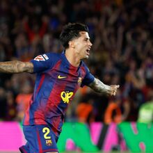 <![CDATA[ João Cancelo é campeão espanhol pelo Barcelona e alcança feito inédito no futebol europeu ]]>