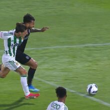 <![CDATA[ O lance do penálti que permitiu a Luis Suárez fazer o momentâneo empate no Rio Ave-Sporting ]]>