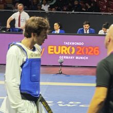 <![CDATA[ Diogo Costa e Matilde Ferreira derrotados nos 'oitavos' dos Europeus de taekwondo ]]>