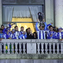 <![CDATA[ As melhores imagens da festa do título do FC Porto no Dragão, na Ribeira e nos Aliados ]]>