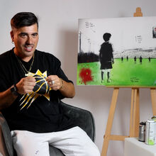 <![CDATA[ «Para pintar e fazer desporto, é preciso um dom», a mensagem do artista Smile ]]>