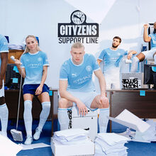 <![CDATA[ Rúben Dias 'ajuda' Man. City a apresentar a nova camisola para 2026/27 ]]>