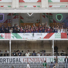 <![CDATA[ As melhores imagens da festa do Torreense após a conquista da Taça de Portugal ]]>