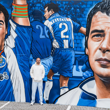 <![CDATA[ Jorge Costa homenageado em mural no Olival ]]>
