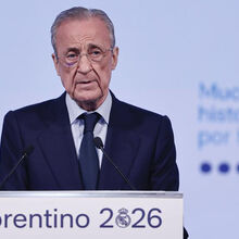 <![CDATA[ Florentino Pérez não fala sobre Mourinho mas deixa 'bicada' a Riquelme: «Querem servir-se a si mesmos...» ]]>