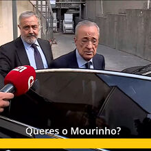 <![CDATA[ Florentino Pérez e o próximo treinador do Real Madrid: «Tenho até dois nomes... Ainda não falei com Mourinho» ]]>