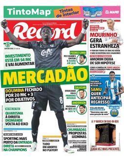 Capa do dia