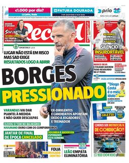 Capa do dia