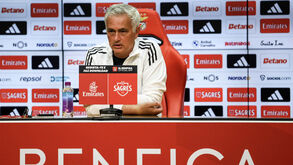Mourinho em conferência de imprensa