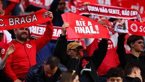 Adeptos do Sp. Braga poderão ver o jogo num ecrã na cidade