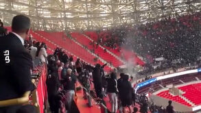 Imagens de confrontos no FAR Rabat-Raja Casablanca