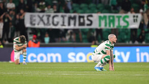 Tarja de protesto gera multa ao Sporting