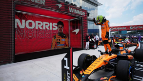Lando Norris após vencer a sprint em Miami