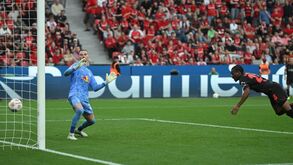 Lance no Bayer Leverkusen.Leipzig