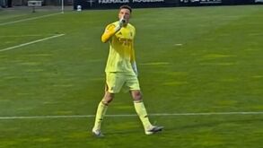 Trubin foi ofendido e mandou calar adeptos do Benfica após empate em Famalicão