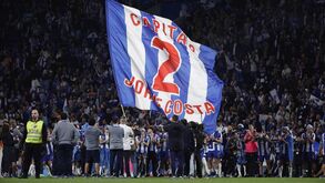 Homenagem a Jorge Costa na festa do título do FC Porto