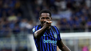 Thuram festeja golo marcado frente ao Parma