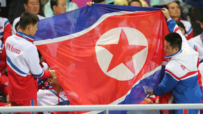 Bandeira da Coreia do Norte