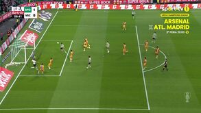 Golo de Gonçalo Inácio