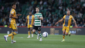 Daniel Bragança foi o melhor elemento do Sporting frente ao V. Guimarães