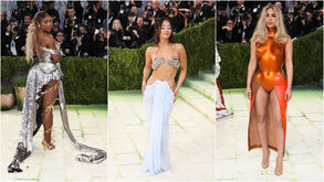 Mãos, ousadia e... muito látex: os extravagantes looks da Met Gala
