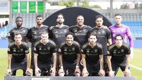 Onze inicial do Casa Pia no jogo com o Tondela