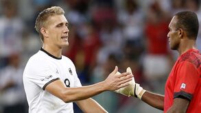 Nils Petersen ao serviço da seleção alemã
