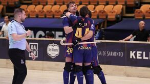 Sporting derrotado pelo Barcelona nos 'quartos' da Champions