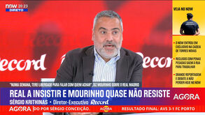 Sérgio Krithinas e o tema Mourinho-Real Madrid: «Falei com uma pessoa importante neste processo...»