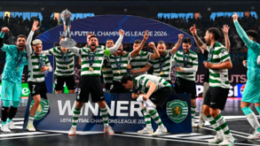 Sporting vence Champions League de futsal com destaque para irmãos Paçó, Zicky e Valério