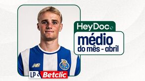 Victor Froholdt eleito melhor médio de abril