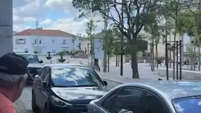 O momento da emboscada à GNR para ajudar detido por tentativa de homicídio a fugir do tribunal de Ponte de Sor