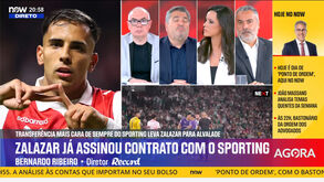 Análise à contratação de Zalazar, 'o melhor jogador fora dos três grandes': «Sporting prepara a saída de Pote ou Trincão»
