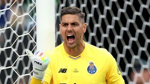 Cláudio Ramos foi o suplente de luxo na baliza