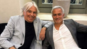 Ivan Zazzaroni mostra-se ao lado de José Mourinho