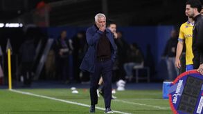 José Mourinho no Estoril-Benfica