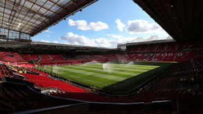Vista geral de Old Trafford, estádio do Manchester United