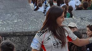 Kika no Jamor apoia o Benfica contra o FC Porto na final da Taça de Portugal