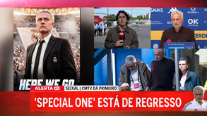 José Mourinho esperado no Seixal esta segunda-feira em dia decisivo