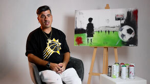 Smile, o 'street artist', confessa-se: «Quero que a minha arte mude o dia às pessoas»
