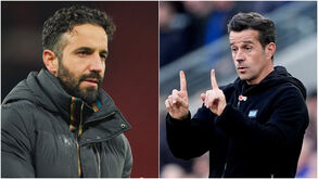 Ruben Amorim (à esquerda) e Marco Silva (à direita)