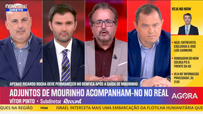 «Se Mourinho ficar...»: Vítor Pinto explica cenários que envolvem Benfica e Real Madrid