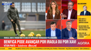 Vítor Pinto: «O Benfica quer um treinador que ganhe e que retire a pressão de Rui Costa»