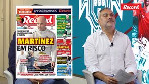 “Martínez em risco”: selecionador reage à primeira página de Record de 2025