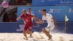 Portugal disputa final da Liga Europeia de futebol de praia